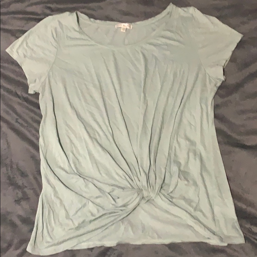 Front tie T-shirt